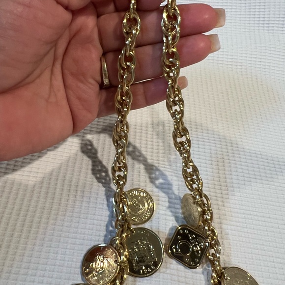 Franklin Mint Golden Caribbean Coins Necklace - Picture 10 of 10